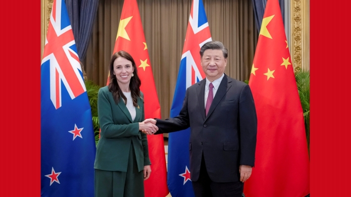 China ready to coordinate with New Zealand for peace, stability in Pacific Islands region, says Xi