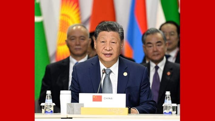 Xi urges "BRICS Plus" to pursue common security and development, harmony among civilizations