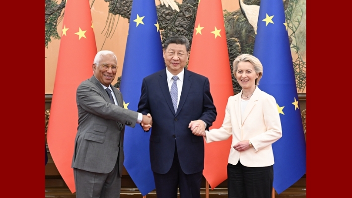 Xi calls on China, EU to provide more stability, certainty for world through steady, sound bilateral relations