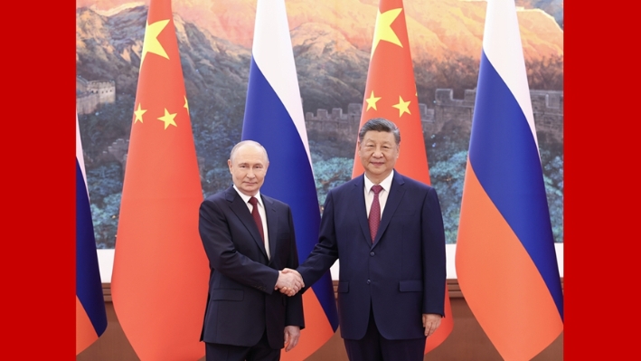 Xi holds talks with Putin in Beijing