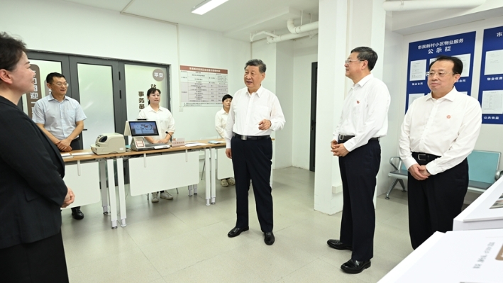 Xi stresses high-quality urban renewal in Shanghai inspection trip