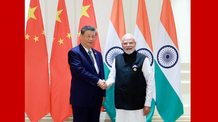 Xi, Modi conduct in-depth exchange of views, agree China, India should be partners